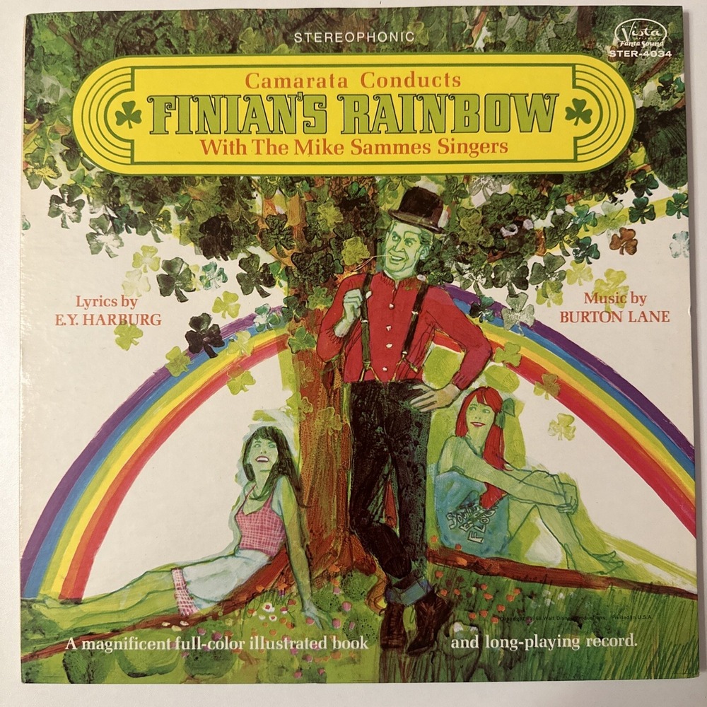 Camarata Conducts Finians Rainbow Vista 4034 LP 33 rpm Vinyl Record #3140